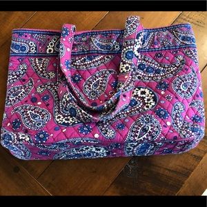 Vera Bradley Tote Bag with Magnetic Closure